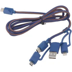 3A USB-Ladekabel USB-PDC-3 Multifunktionales USB-Daten und Lade Kabel 1,2 Meter bis 3A max. 65W