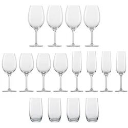 SCHOTT ZWIESEL Serie FOR YOU Set 4 x Bordeaux 4 x Charonnay 4 x Sekt 4 x Allroun...
