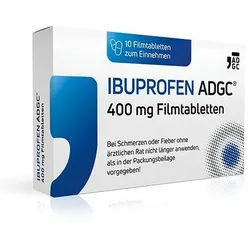 Ibuprofen Adgc 400 mg Filmtabletten 10 ST