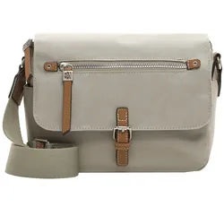Umhängetasche EMILY & NOAH "Umhängetasche E&N Esther", Damen, Gr. B/H/T: 23cm x 20cm x 8cm 0, grün (khaki 910), Polyester, Taschen Umhängetasche