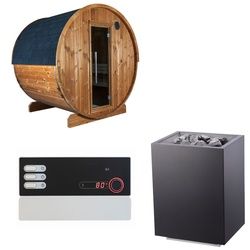 Sentiotec Sauna Komplettset Kaski 180 View | Home FIN | 4 Pers.