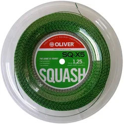 OLIVER Squashsaite SQ X5 Wave grün/schwarz 200m Rolle
