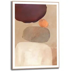 Bild PEBBLE PLAY (BHT 50x70x2.20 cm) - bunt - BHT 50x70x2.20 cm