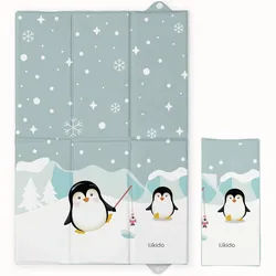 Kikido weiche Wickelauflage 40x60 Pinguine 1 St
