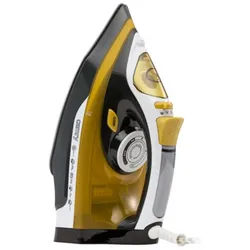 Camry Dampfbügeleisen CR 5029 Dampfbügeleisen 3000 W mit Anti-Tropf & Anti-Kalk-Funktion, 3000 W, Keramiksohle, Vertikaldampf, Anti-Tropf, Anti-Kalk grün|weiß