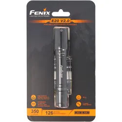 Fenix E20 V2.0 LED-Taschenlampe inklusive Standard Alkaline AA Batterien