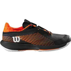WILSON Herren Tennisoutdoorschuhe KAOS SWIFT 1.5, Black/Phantom/Shocking Orange, 43 1⁄3