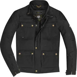 Merlin Yoxall II Motorrad Wachsjacke, schwarz, Größe XL für Männer