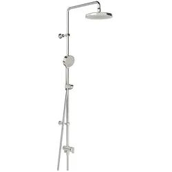 Brause-System Hansa Hansabasicjet ohne Armatur, Handbrause + Kopfbrause Ø 200 mm, chrom - 44380200