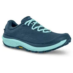 Topo Trail-Laufschuhe Pursuit (Dämpfung, Langstrecke, breitere Zehenbox) navyblau Damen