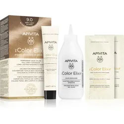 Apivita My Color Elixir Haarfarbe ohne Ammoniak Farbton 9.0 Very Light Blonde 1 St.