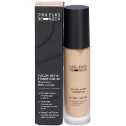Couleurs DE Noir Fusion Matte Foundation 02 Cool Neutral