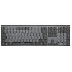 LOGITECH MX Mechanical Graphite, LEDs weiß, Kailh Choc V2 LOW PROFILE RED, Logi Bolt, USB/Bluetooth, DE