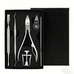 MOPUEA Nagelknipser Nagelknipser-Set Eingewachsene Zehennägel Profi Nagelzange + Geschenk, 1-tlg.