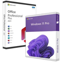 Microsoft Office 2021 Professional Plus & Windows 11 Professional (Bundle)