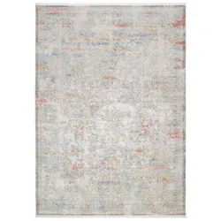 Dieter Knoll Webteppich , Multicolor , Textil , Abstraktes , rechteckig , 200x290 cm , Oeko-Tex® Standard 100 , für Fußbodenheizung geeignet, rutschfest, in verschiedenen Größen erhältlich, für Hausstauballergiker geeignet, antistatisch, pflegeleicht, strapazierfähig, reißfest , Teppiche Und Böden, Teppiche, Webteppiche