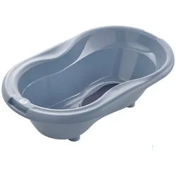 Rotho Babydesign Babybadewanne Babybadewanne mit Antirutschmatte in der Innenseiten blau