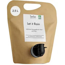 Savion Nachfüllbeutel – Let it Rain Shampoo 2500 ml Unisex