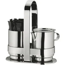 WMF 2-tlg.Sahne-Zucker-Set »PURE« silber