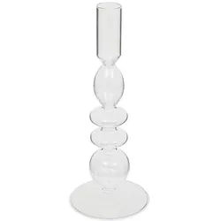 Atmosphera Createur d ́interieur Kerzenhalter Glas Ø 9 cm , Transparent , 9x22x9 cm , Dekoration, Kerzen & Kerzenhalter, Teelichthalter
