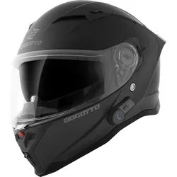 Bogotto H153 BT Bluetooth Helm, schwarz, Größe L für Frauen