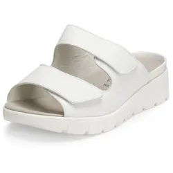 vitaform Damen Pantoletten Softnappaleder Pantolette weiß 40 EU