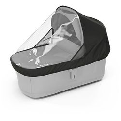 Thule Regenverdeck , Schwarz, Transparent , Textil , 6.9x27.8x15 cm , reißfest , Baby On Tour, Kinderwagen, Kinderwagenzubehör, Regenschutz Kinderwagen
