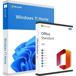 Windows 11 Home + Office 2021 Standard als Sparpaket bei Best-software