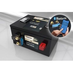 FORSTER 500Ah 12,8V Lithium LiFePO4 Premium Batterie 300A-BMS-2.0 500A Bluetooth Mess-Shunt Ducato Ford PSA 6400Wh