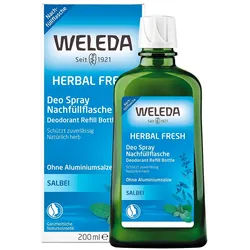 Weleda Deo Spray Nachfüllflasche Salbei - Ohne Aluminiumsalz 200 ml