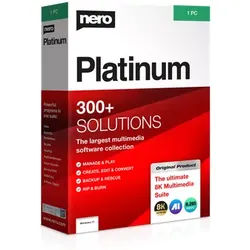 Nero Platinum Unlimited 2024, 1 User, Dauerlizenz, Download