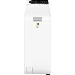 AEG Waschmaschine Toplader "LTR7A37STL", Energieeffizienz: A (A-G), silber (weiß), B:40cm H:90cm T:60cm, Waschmaschinen, ProSteam: Auffrischen mit Dampf statt Waschen und 96 % Wasser sparen