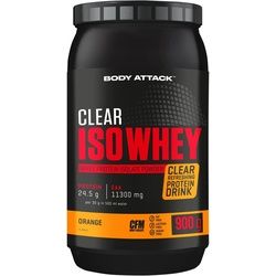 Body Attack Clear Iso Whey Pulver 900 g