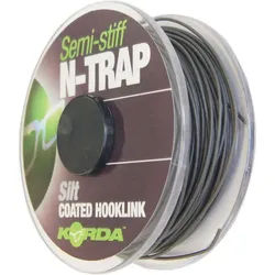 Korda Vorfachschnur Korda N-TRAP Semi Stiff 20m - Vorfachschnur, 30 m Länge, (20-St) braun 30 m