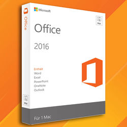 Microsoft Office 2016 Standard MAC | Sofortdownload + Produktschlüssel