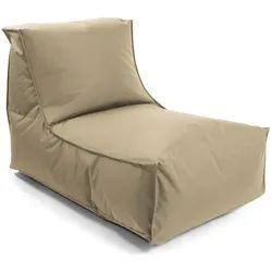 Mokebo Sitzsack Der Sundowner , Cappuccino , Textil , 60x65x95 cm , Oeko-Tex® , Gartenmöbel, Gartensessel, Outdoor-Sitzsäcke