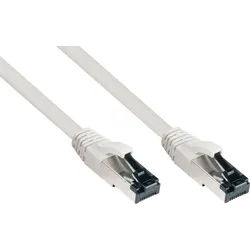 GC 8080L-010 - Patchkabel, Cat.8.1, S/FTP, 1 m, grau
