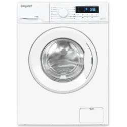 exquisit Waschmaschine WA57014-020A, 7 kg, 1400 U/min, 40 kWh, 37 L, 76 dB, Geräuschklasse B weiß
