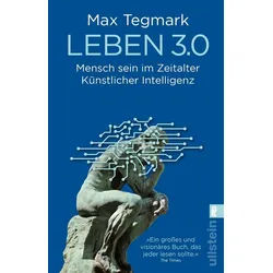 Sachbuch Leben 3.0 Mensch sein im Zeitalter Künstlicher Intelligenz, „Max Tegm Max Tegmark blau