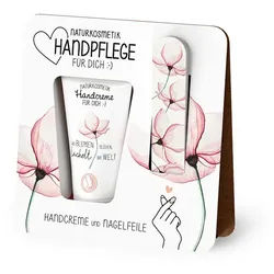 La Vida Handcreme Handpflege Handcreme Nagelfeile Naturkosmetik Geschenk la vida Blüte weiß