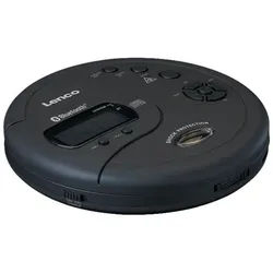 CD-300BK - Portable Bluetooth® CD-MP3 player with antishock - Black