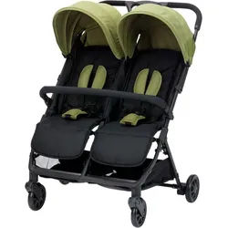 Fillikid Zwillingswagen fill TWIN grün|schwarz