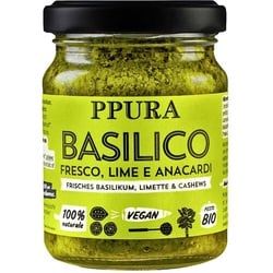 Ppura Bio Pesto Basilikum Limette Creme 120 g
