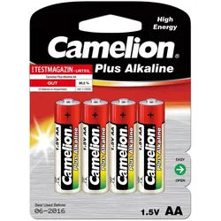 CAMELION Mignon-Batterien AlkalinePlus Typ AA/LR6, 1,5V, 4er Pack
