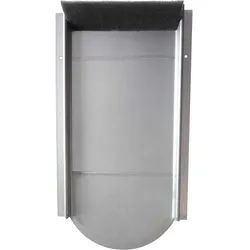 Metalldachziegel 180 x 370 mm für Dachhaken Biber Vario (2 Stück)