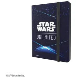 Gamegenic Sammelkarte Star Wars Unlimited 18-Pocket Album Card Back Blue