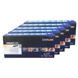 Lexmark X264DN Toner Black 9K 5 Pack