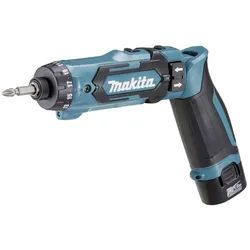 Makita Akku-Ratschenschrauber Makita DF012DSE Akku-Knickschrauber 7.2 V 1.5 Ah Li-Ion inkl. 2. Akk