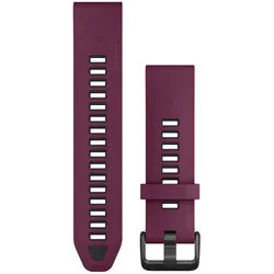 Garmin 010-13391-04 Quickfit Silikonband 20 mm Merlot/Graphit