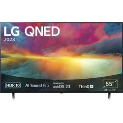 LG QNED-Fernseher »65QNED756RA«, 165 cm/65 Zoll, 4K Ultra HD, Smart-TV LG schwarz